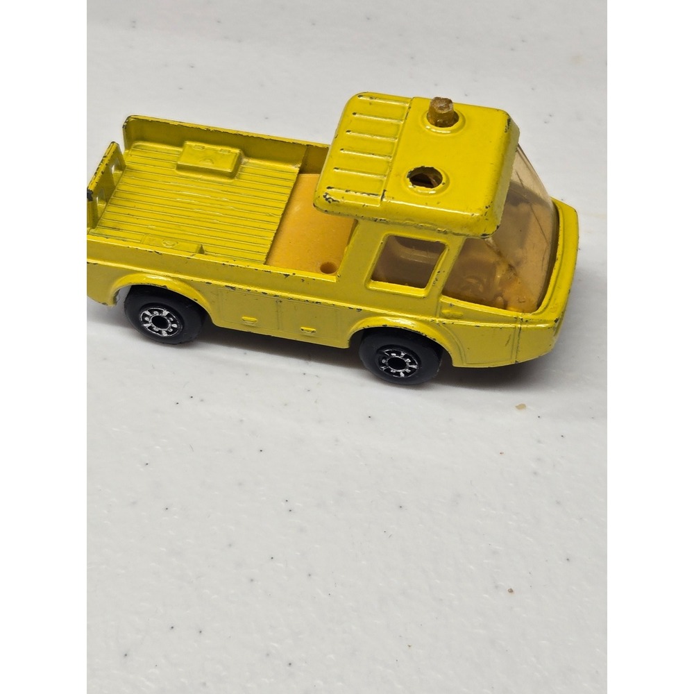 Vintage Matchbox Superfast No 74 Toe Joe Yellow Tow Truck 1972 Lesney England